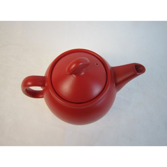 Celestial Seasonings Chantal 2003 Small Red Tea Pot - Picture 4 of 8